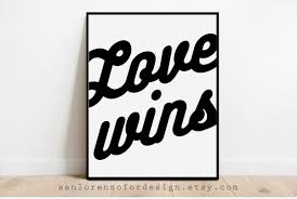 Big Sign Love Wins Printable Instant Download Etsy In 2020 Photo Frame Display Instant Download Etsy Dream Living Rooms