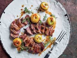 Smoked Duck Breasts With Apple Brandy Caramel Recipe Recipe Savory Apple Recipes Wine Recipes Apple Recipes