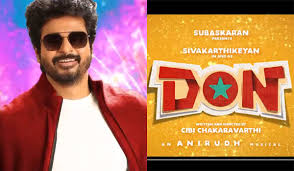 Sivakarthikeyan, also referred to as sk is an indian actor, playback singer, film producer, lyricist, and television presenter who works pre. Sivakarthikeyan S Next Film Is Titled Don Santosham Magazine