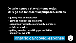This comes after the province eased lockdown measures allowing retail stores, restaurants and more to operate at a limited capacity. County Of Brant The Province Of Ontario Has Issued A Stay At Home Order Facebook