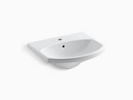 Size is great for 1/4 bathroom off kitchen. K 2363 1 Cimarron Sink Basin With Single Faucet Hole Kohler