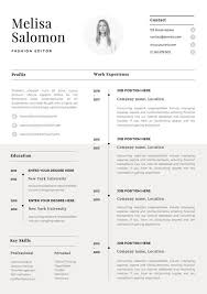 This resume template in word blends professionalism and simplicity. Pr Resume Of E Page Resume Template With Photo For Word Pages Cv Template With Photo Singe Page Professional Resume Template Simple Cv Template Word Free Templates