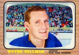 1966 Topps USA Test Wayne Hillman #34 Hockey