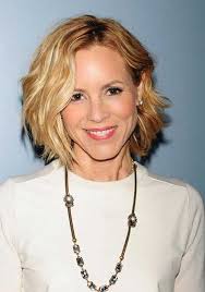 This wavy blonde bob has shorter layers that get rid of extra bulk from thick hair. 15 Best Actresses With Short Hair
