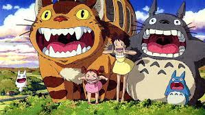 Brown and white animated cat character flying while smiling illustration, catbus drawing film graphy catbus studio ghibli ghibli museum film drawing, totoro, tuturo illustration, mammal, cat like. Hd Wallpaper Movie My Neighbor Totoro Catbus My Neighbor Totoro Mei Kusakabe Wallpaper Flare