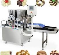 Factory Price Automatic Two Color Chocolate Filling Four Hoppers Cookies  Machine Wire Cut Biscuit Machine Production Line