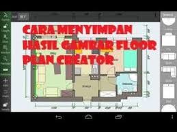Cara Menyimpan Hasil Gambar Floor Plant Creator