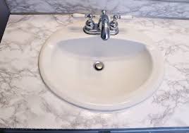 How To Do A Sturdy Stunning Granite Contact Paper Countertop Makeover Contact Paper Countertop Bathroom Counter Decor Countertop Makeover