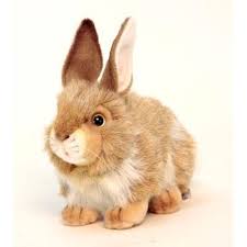 Handcrafted 12 Inch Lifelike Brown Rabbit Stuffed Animal By Hansa At Stuffed Safari Plush Animals Animals Bunny Stuffed Animals