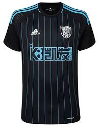 Formed in 1878, early kits included, white with a blue sash, red and blue quarters, yellow and white quarters, chocolate and blue halves, burgundy, red and white hoops, red and white halves, claret and blue halves and even red and blue stripes. West Brom Launch Black Adidas Away Kit Ahead Of The 2016 17 Premier League Season Mirror Online