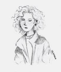 Art By Lilipooshin 90 S Style Draws Drawing Handdrawing Pen 90s Hiphopjacket Curlyhair Lilipooshinart How To Draw Hair Epic Drawings Drawings