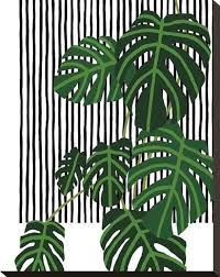 Foliage Table Stretched Canvas Print Kristine Hegre Art Com Painting Edges Stretched Canvas Prints Foliage