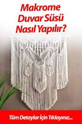 Makrome Nedir Makrome Duvar Susu Nasil Yapilir Duvar Dekorasyon Yatak Basi