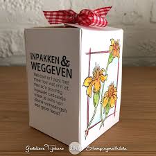 Stampingmathilda Different Colors Gift Box Doosje Papierformaat Stempelen