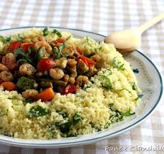La croccantezza delle verdure e la dolcezza dei gamberi quando i funghi risulteranno cotti, unire i gamberi e scottare per qualche minuto. Cous Cous Con Gamberetti E Verdure Pane E Gianduia