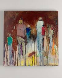 Ati Family Reunion Abstract Giclee Abstract Art Painting Art Family Art