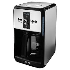 Krups Turbo Savoy Ec411050 12 Cup Coffeemaker Review Coffee Maker Krups Coffee Maker Coffee Machine Brands