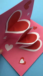 I love pop up cards but i don't love how intricate some of them can get to assemble. Fun Craft Ideas From Itsalwaysautumn Com Funcraft Funcraftforkids Kamaybaporparasamga Heart Pop Up Card Valentine S Cards For Kids Valentine Cards Handmade