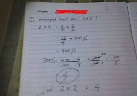 11 x 8,1 = 89,1. 10 Rumus Matematika Buatan Siswa Ini Endingnya Bikin Tercengang