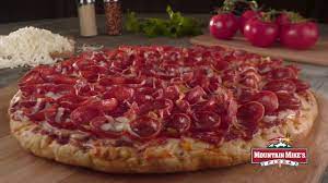 Order online from mountain mike's pizza on menupages. Mountain Mike S Pizza Legendary Crispy Curly Pepperoni Pizzas Youtube