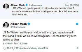 Attorney's office in the eastern district of new york, mack. Allison Mack Tried Recruiting Emma Watson To Alleged Sex Cult Via Twitter