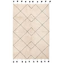 kindervloerkleed tavni naturel zwart nattiot vloerkleed vloerkleed kinderkamer accentkleuren