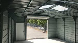 Lagerhalle 5 7m Breit Kompletter Bausatz Lagerhallen Stahlbauten Halle