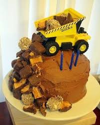 Tonka Truck Construction Cake Truck Birthday Cakes Cool Birthday Cakes Boy Birthday Cake