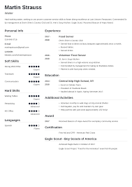 Get hired with the professional resume builder that will make you level up your resume with these professional resume examples. Resume Examples For Teens Templates Builder Guide Tips