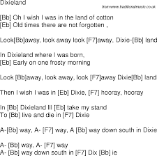 old time song lyrics with guitar chords for dixieland bb song lyrics and chords lyrics and chords music chords