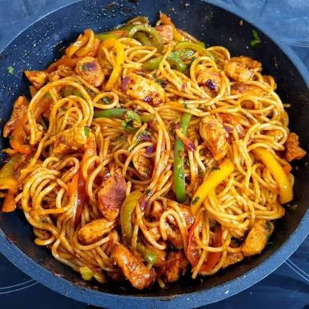 STRI FRY CHICKEN SPAGHETTI