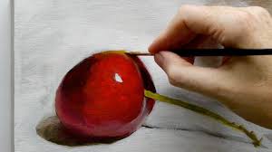 Easy still life painting for kids: Beginners Acrylic Still Life Painting Techniques Part 1 Youtube