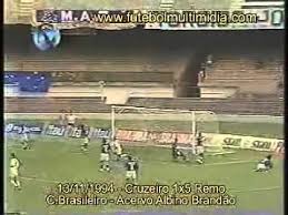 Cruzeiro 1 x 5 remo. Remo 5x1 Cruzeiro No Mineirao Brasileirao 1994 Youtube