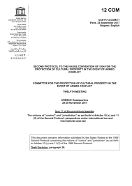 The Notions Of Control And Jurisdiction As Set Forth In Articles 10 C And 11 2 Of The Second Protocol Perspectives Under International Law And International Case Law Unesco Digital Library