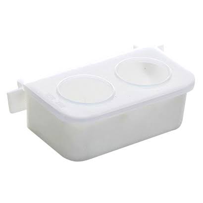 PASSARO - COMEDOURO COM 2 FURO - PLASPET