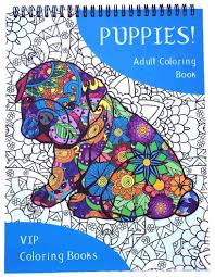 Pictures of springer spaniel coloring pages and many more. Puppies Adult Coloring Book Vip Coloring Books