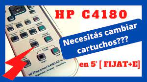 Tippe hp photosmart c4180 und das wort treiber bei google ein und schon der erste treffer ist. Cambiar Cartuchos De Multifuncion All In One Hp Photosmart C4180 En 3 Minutos Youtube
