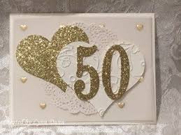 50th Anniversary Cards Lynn Dunn 50th Anniversary Cards Anniversary Cards Handmade Wedding Anniversary Cards