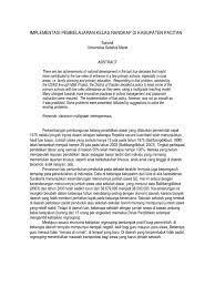 Dimana dalam penyusunan jurnal sd kelas 4 semester 1 ini menggunakan konsep merdeka belajar yang mengedepankan keefisienan. Pembelajaran Kelas Rangkap