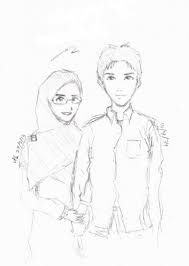 Sketsa muslimah kartun dakwah islam kumpulan gambar kartun islami via kartundakwahislam.blogspot.com. 45 Gambar Sketsa Kartun Pasangan Muslim Terlengkap Koleksi Gambar Sketsa Terlengkap