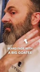 Big Goatee Beard Fade with Tight Sideburns Tutorial