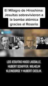 El Milagro de Hiroshima: Jesuitas sobrevivieron a la bomba atómica gra... |  TikTok