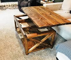 Of course, you can just buy one of these and be done. Lift Top Coffee Table Ana White