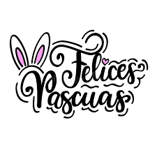 Descubre ilustraciones de la más alta calidad de conejito de pascua feliz pintura ilustración vectorial conejo de pascua. Happy Easter Felices Pascuas Vector Spanish Christian Holiday Greeting Design Stock Vector Illustration Of Banner Floral 110023612