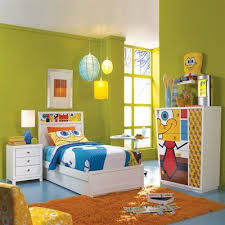 Spongebob Bedroom Wall Color Like The Colors And The Simplicity Bedroom Wall Colors Bedroom Design Toddler Boys Room