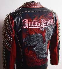 Pin By Pomegranate Butter On Judas Priest Judas Priest Black Sabbath Leather Jacket