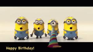 Minion Singing Happy Birthday Gif Minions Happybirthday Greetings Discover Shar Minions Happy Birthday Song Happy Birthday Minions Singing Happy Birthday On desktop right click the animation and select save.