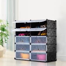 Enti�rement modulable et disponible en diff�rents coloris, vous pourrez profiter d'un espace de rangement � la fois efficace et esth�tique. Penderie Etagere A Chaussures Modulable Diy 10 Cubes Meuble Rangement Avec Modules En Plastique Pour La Sdb Garage Chambre Sal Achat Vente Meuble A Chaussures Penderie Etagere A