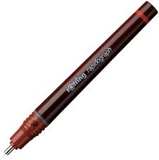 These pens work best on a smooth surface as textured surfaces may cause. Rotring 1903234 Rapidograph Tuschestift 0 10 Mm Amazon De Burobedarf Schreibwaren