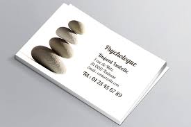 Votre imprimeur de cartes de visite professionnelles, imprimez vos cartes avec un imprimeur qui respectent ses délais et l'environnement. Cartes De Visite N 6 Pour Psychologue